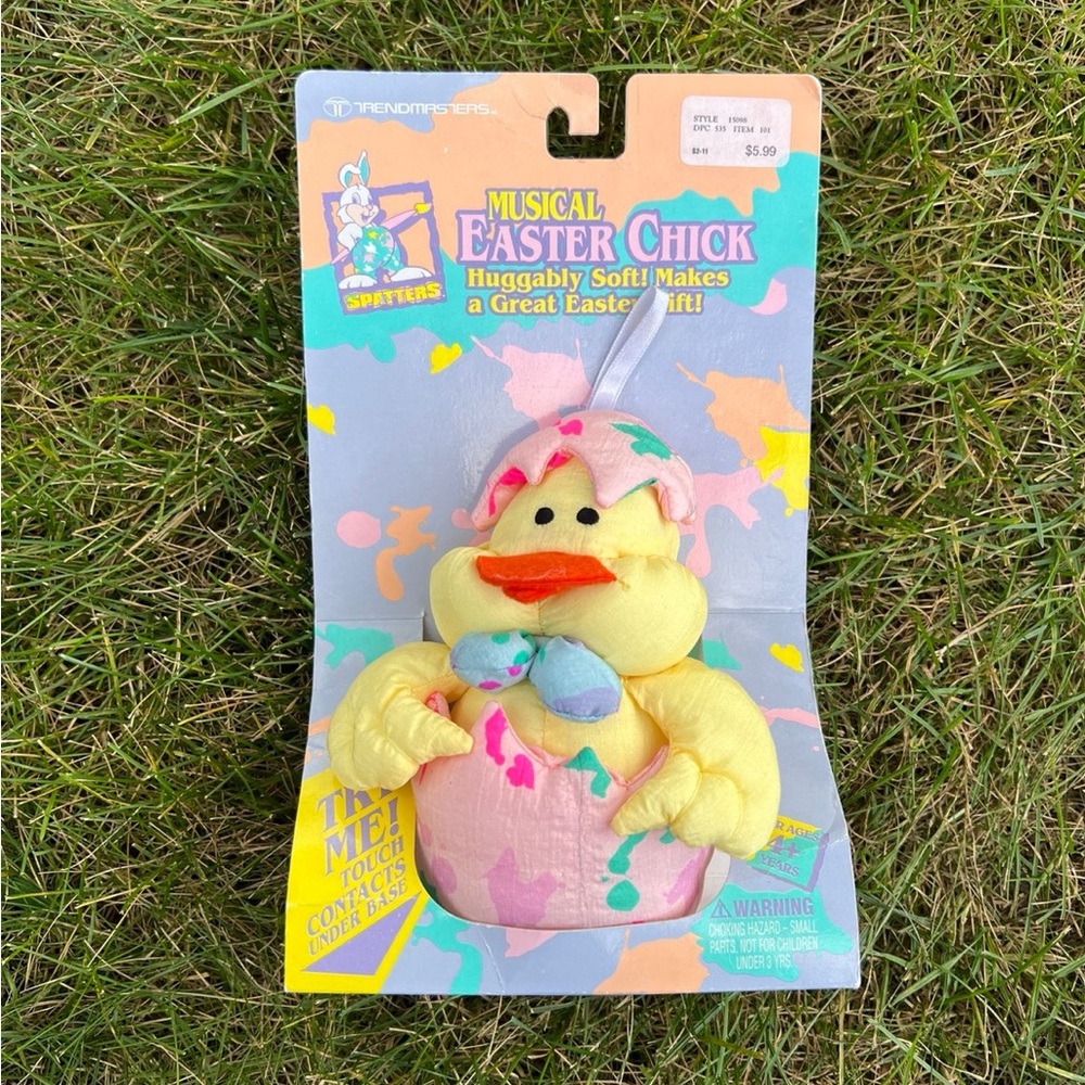 Vintage TrendMasters Musical Easter Chick from 1993